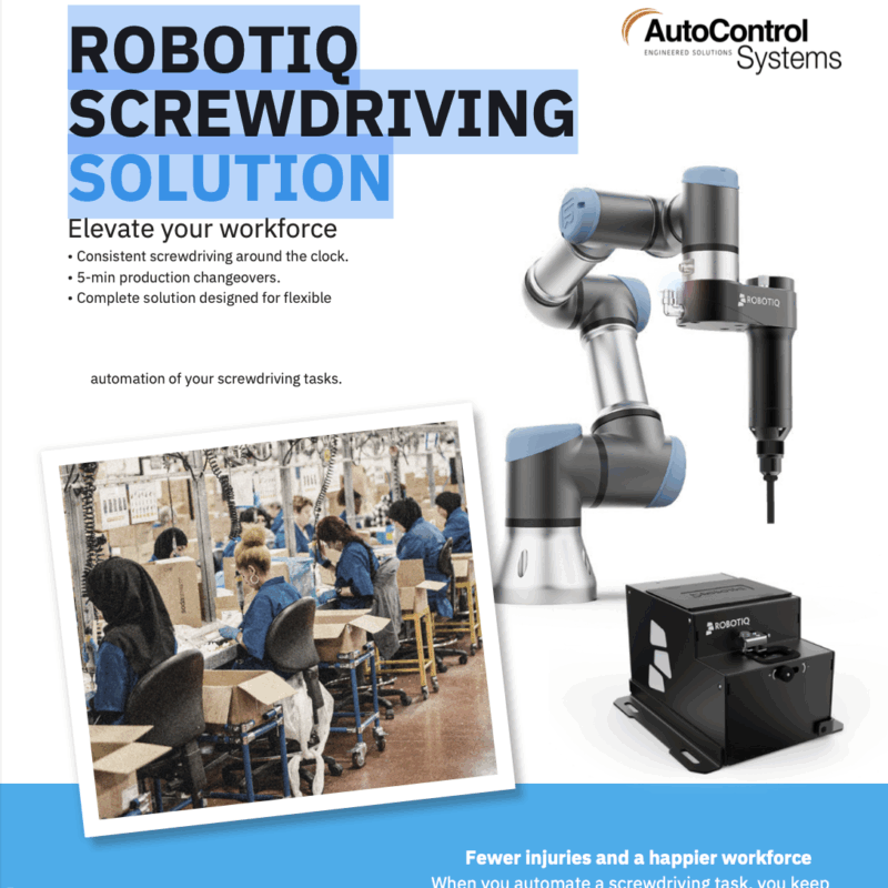 Robotiq Screwdriving Solution
