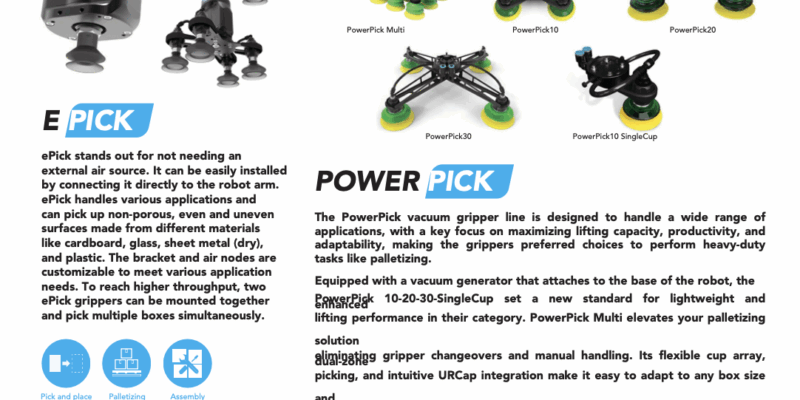 Robotiq Vacuum Grippers
