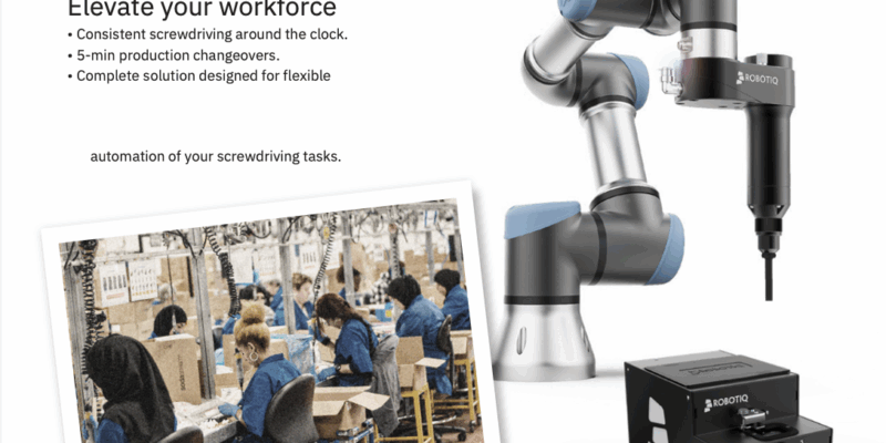 Robotiq Screwdriving Solution