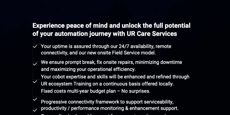 Universal Robots Care Services