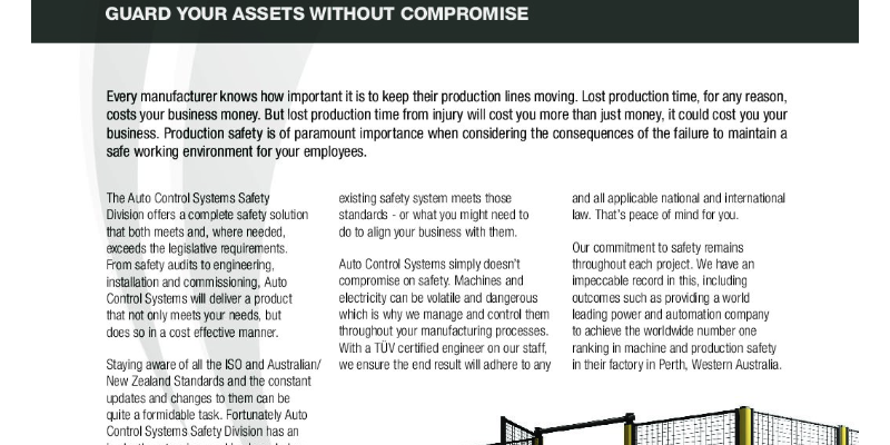 ACS Machine Safety