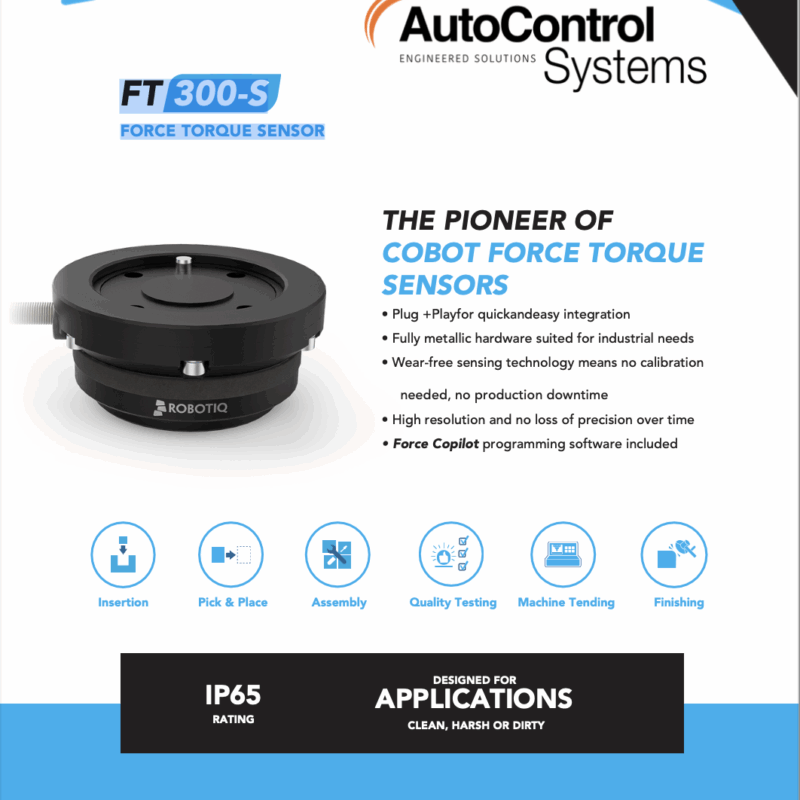 Robotiq FT 300-S Force Torque Sensor