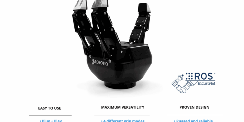 Robotiq 3-Finger Adaptive Robot Gripper